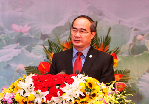 ກອງປະຊຸມຄະນະປະທານຄະນະກຳມະການສູນກາງແນວໂຮມປະເທດຊາດຫວຽດນາມຊຸດທີ8